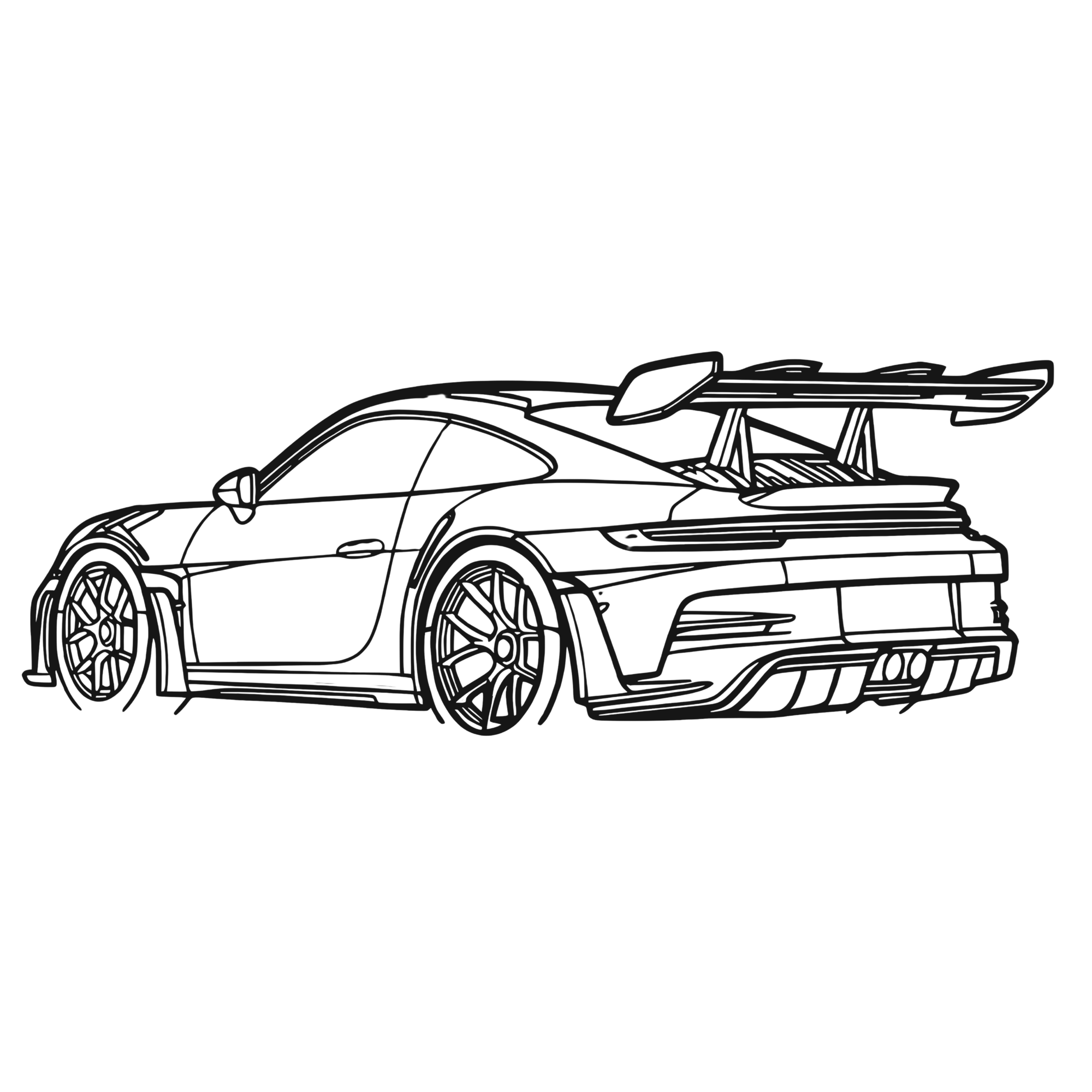 Porsche - Rear End