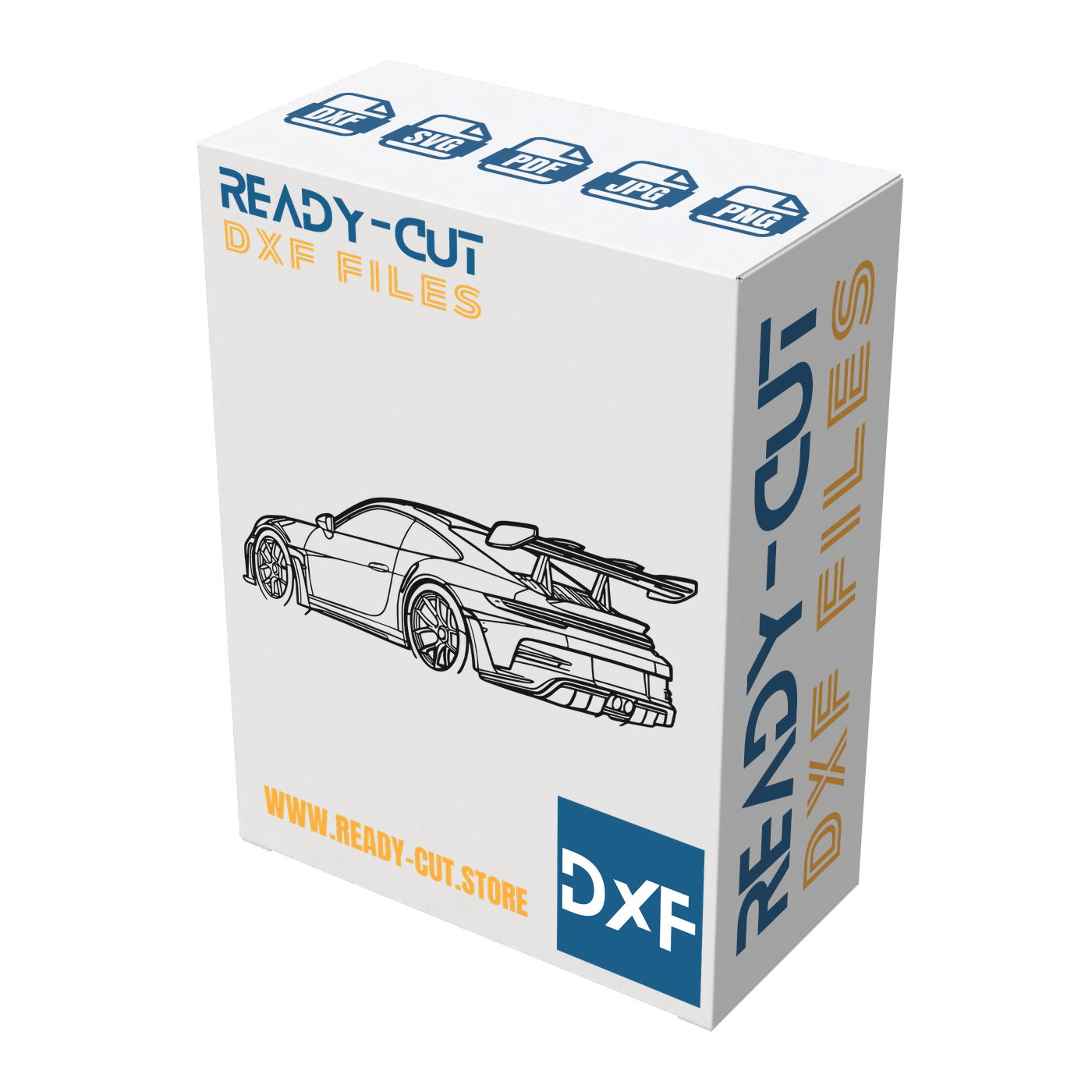 Porsche - Rear End box art