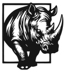 Rhino in Line