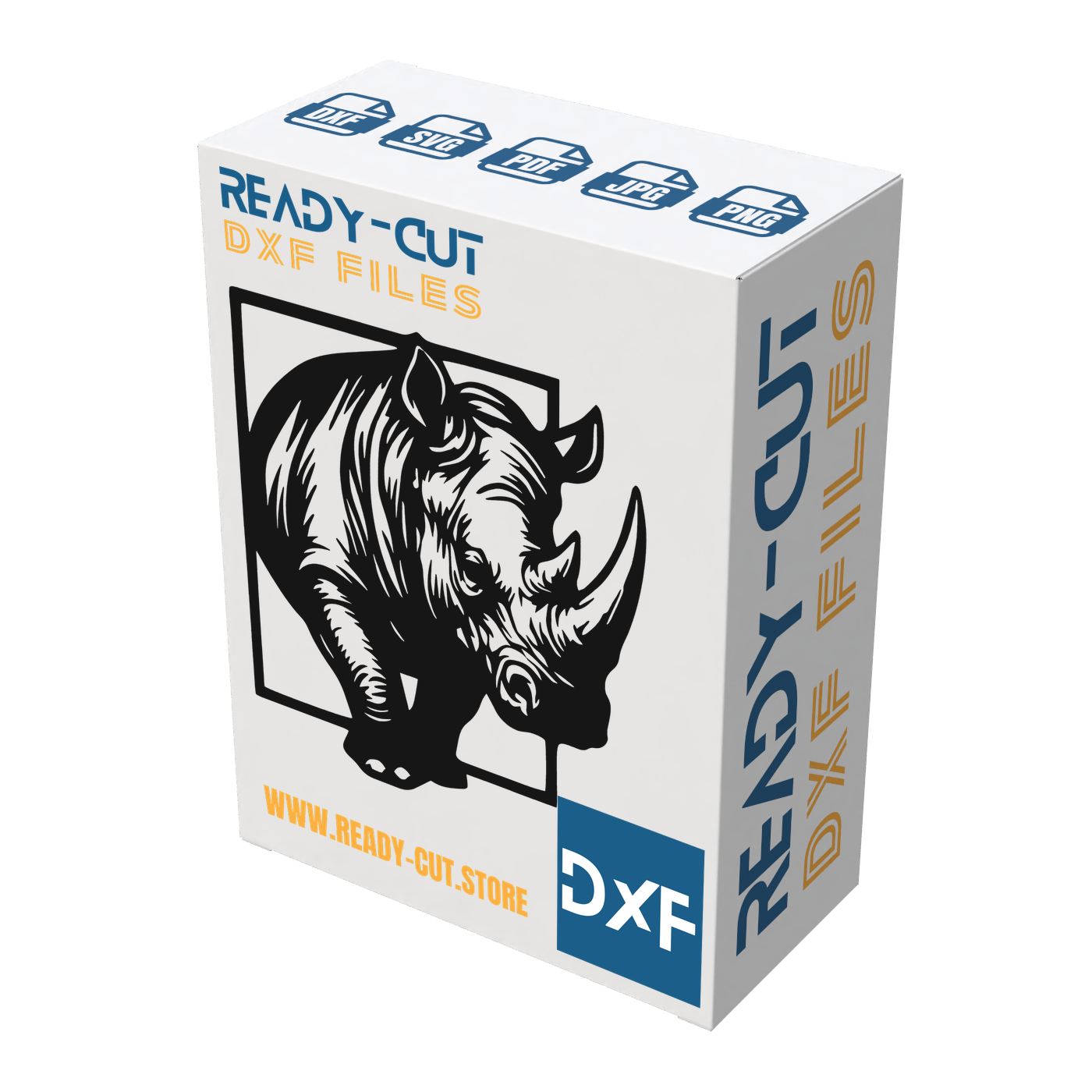 Rhino in Line box art