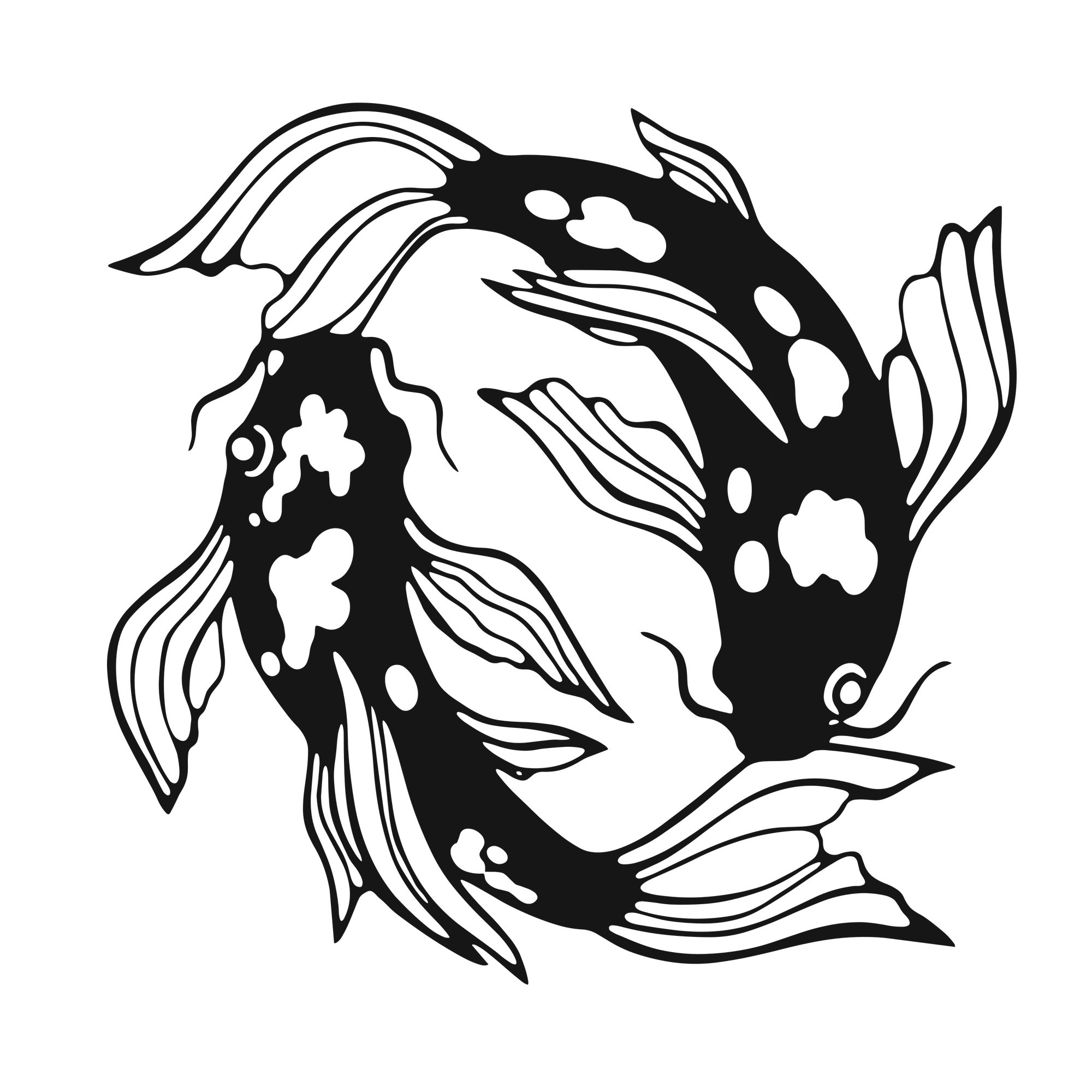 Twin Koi Dance